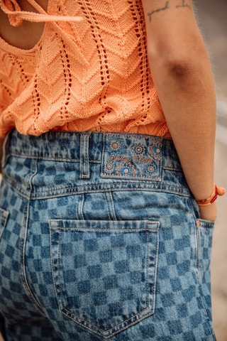 Short Judy Denim - Bleu