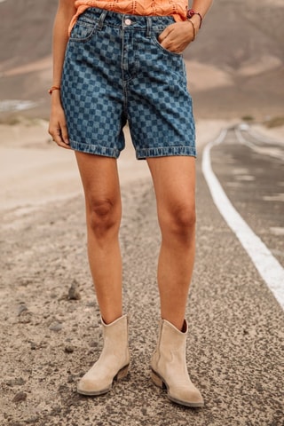 Short Judy Denim - Bleu