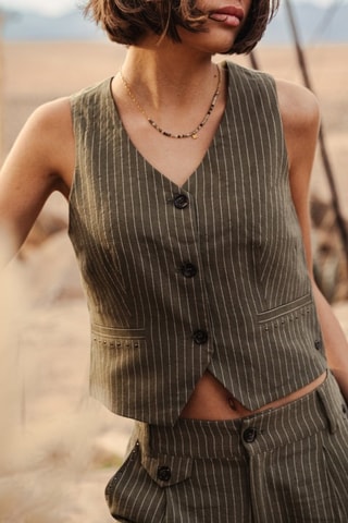 Gilet Gladys Corsaire - Vert