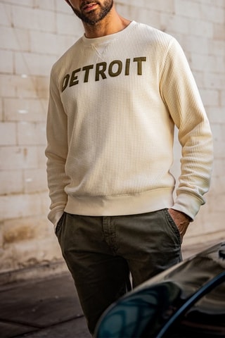 Sweat Baton Bee - Blanc