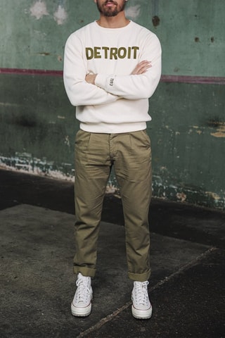 Sweat Baton Bee - Blanc