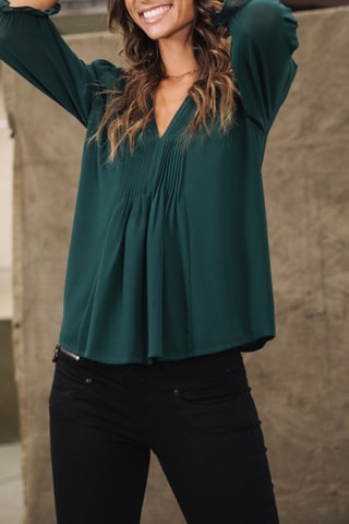 Blouse Kamille Voile - Vert