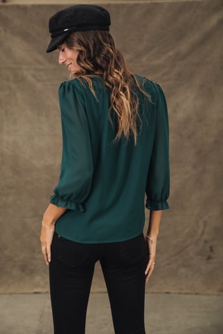 Blouse Kamille Voile - Vert