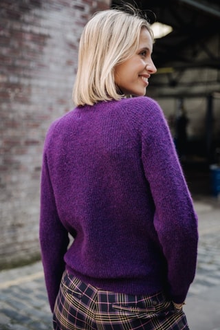 Pull en laine Princess - Violet