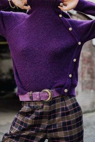 Pull en laine Princess - Violet