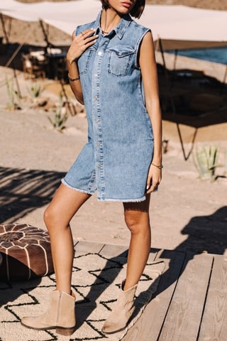 Robe Karina Denim - Bleu