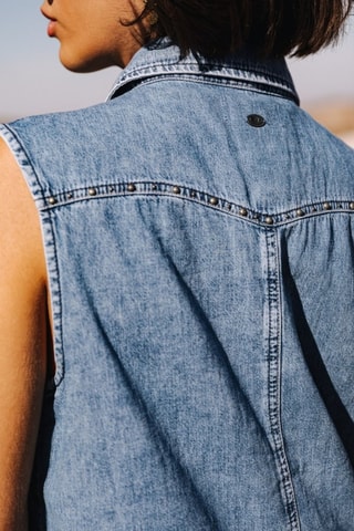 Robe Karina Denim - Bleu