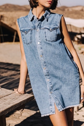 Robe Karina Denim - Bleu