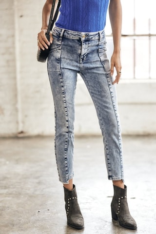 Jean 7/8 Louison S-SDM - Bleu