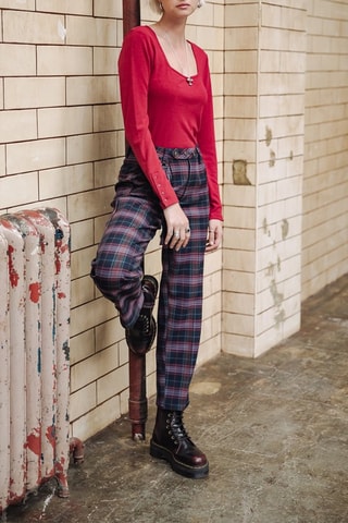 Pantalon dt Loreta Glasgow - Noir