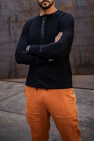 T-shirt Warren Hambourg - Noir