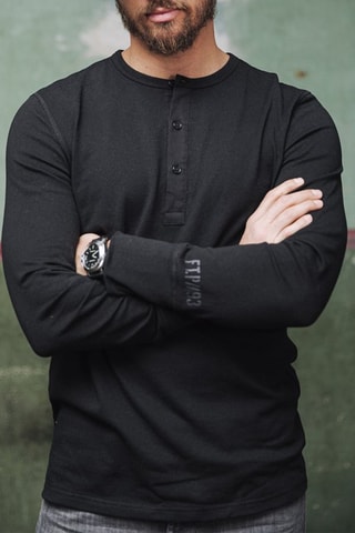 T-shirt Warren Hambourg - Noir