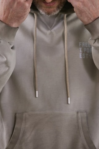 Sweat à capuche Nohan Chillout - Beige