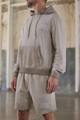 Sweat à capuche Nohan Chillout - Beige