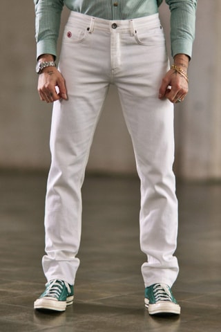 Pantalon Jimmy Andalousia - Blanc