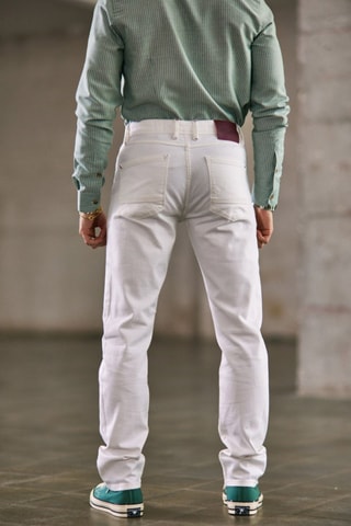 Pantalon Jimmy Andalousia - Blanc