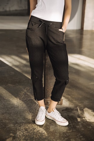 Pantalon casual - Noir