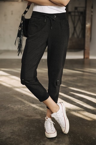 Pantalon casual - Noir