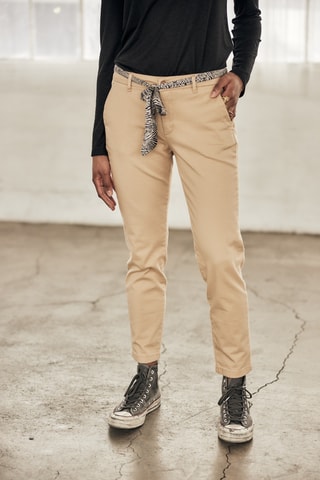 Pantalon slim 7/8 Claudia Felicita  NC - Beige