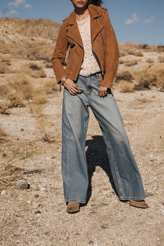 Jean wide legs - Bleu