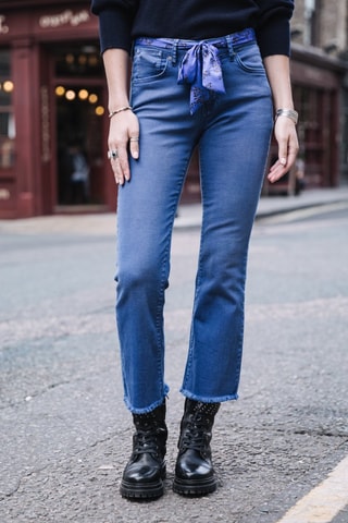 Jean 7/8 Norma California - Bleu