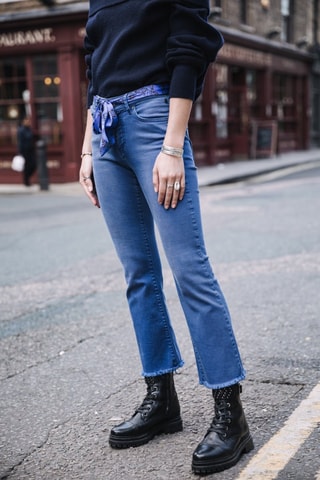 Jean 7/8 Norma California - Bleu