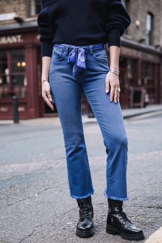 Jean 7/8 Norma California - Bleu