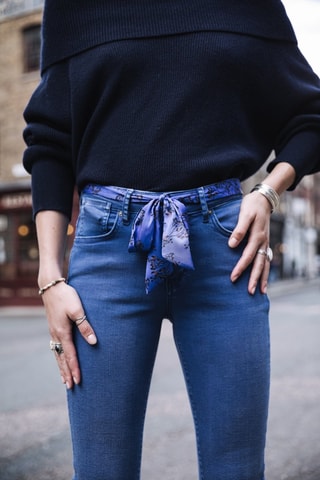 Jean 7/8 Norma California - Bleu