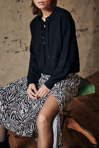 Jupe Jaiss Narok - Noir et gris