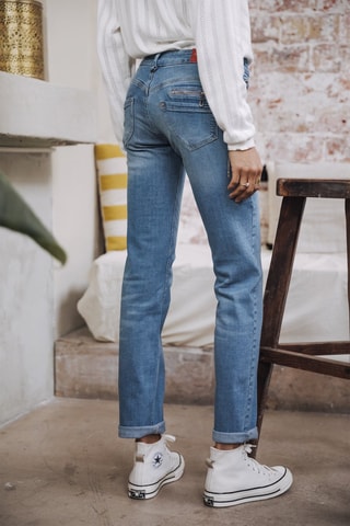 Jean dt Alexa Straight S-SDM - Bleu