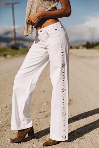 Pantalon Agatha Andalousia - Blanc