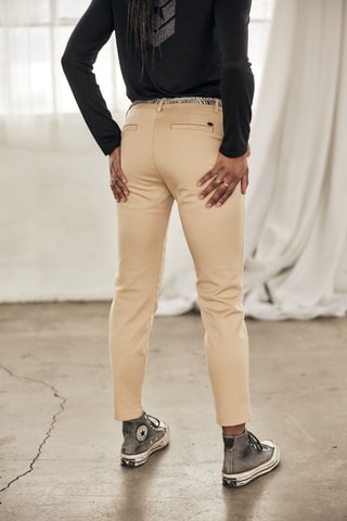 Pantalon slim 7/8 Claudia Felicita  NC - Beige
