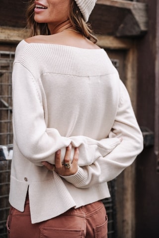 Pull Plana - Beige