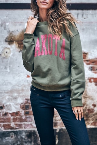Sweat Solene Print Dakota - Vert