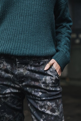 Pantalon slim Claudia Mistica - Noir