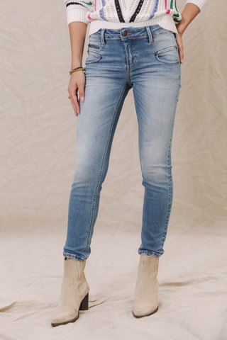 Jean 7/8 Alexa Cropped S-SDM - Bleu