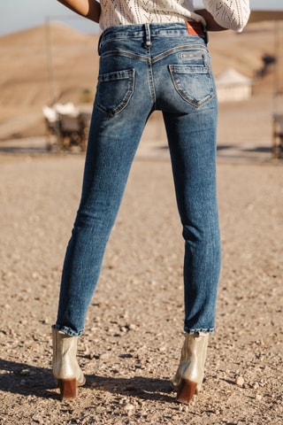 Jean 7/8 Alexa Cropped S-SDM - Bleu