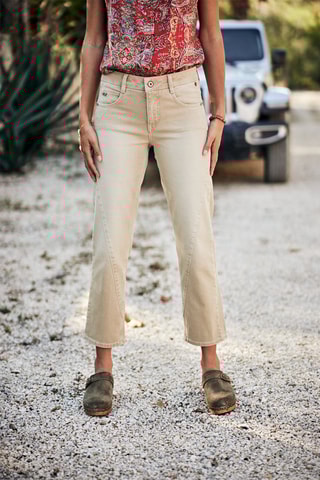 Jean bootcut 7/8 Darla Canyon - Beige
