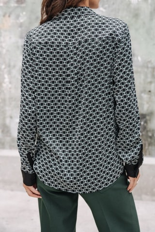 Chemisier Clorisse Chain - Noir