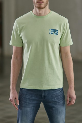 T-shirt Ivander Chill - Bleu et vert