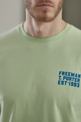 T-shirt Ivander Chill - Bleu et vert