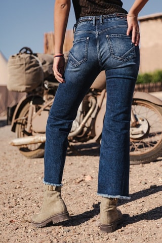 Jean 7/8 Norma SDM - Bleu