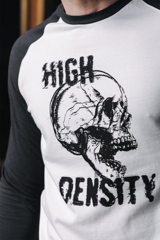 T-shirt Chistopher High Density - Blanc et noir