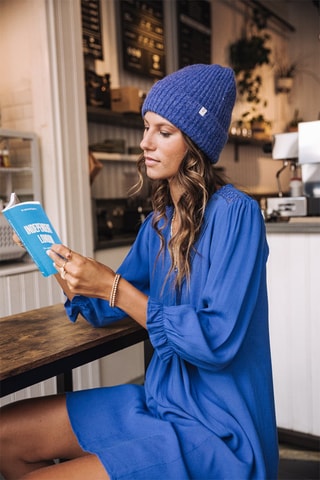 Robe trapèze - Bleu