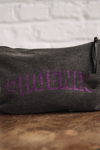 Pochette Meliha City - Noir et violet