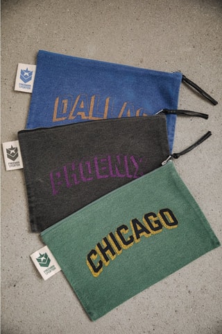 Pochette Meliha City - Noir et violet