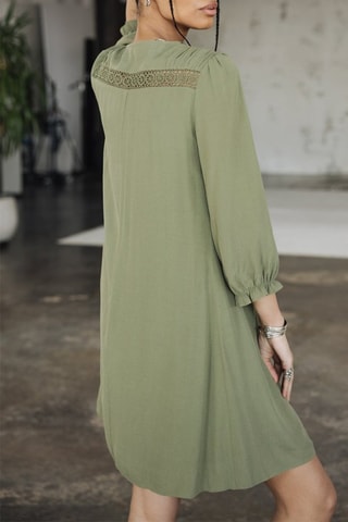 Robe trapèze - Vert