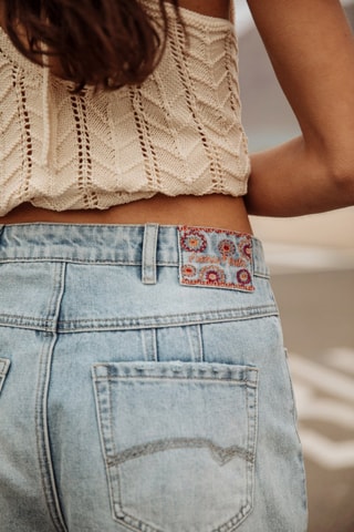 Short Judy Denim - Bleu