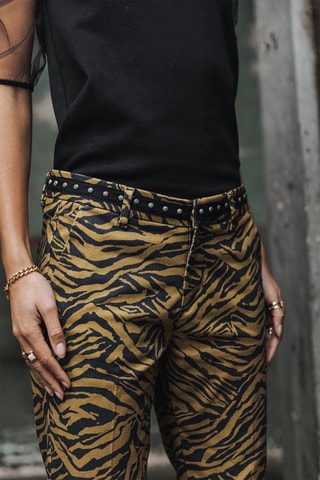 Pantalon slim Claudia Savana - Noir