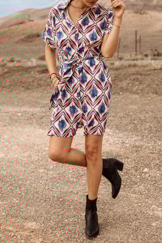 Robe Raffia Diamond - Blanc